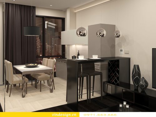 thiết kế nội thất chung cư vinhomes Gardenia tòa A1
