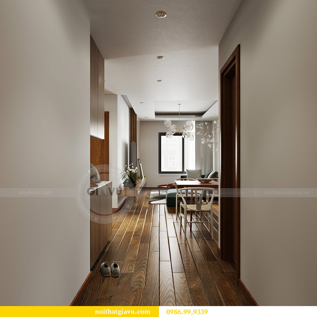Mẫu thiết kế nội thất chung cư GREEN BAY MỄ TRÌ 2