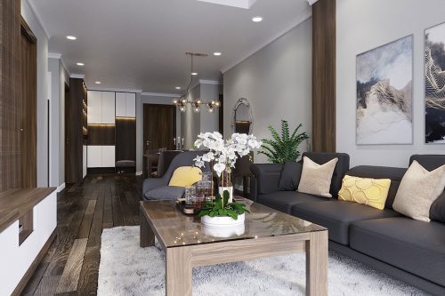Thiết kế nội thất chung cư Vinhomes D Capitale Trần Duy Hưng