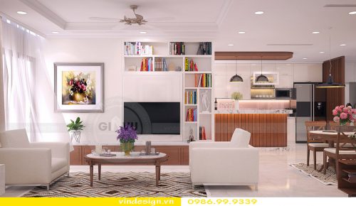 Hoàn thiện nội thất chung cư Vinhomes Gardenia Cầu Diễn