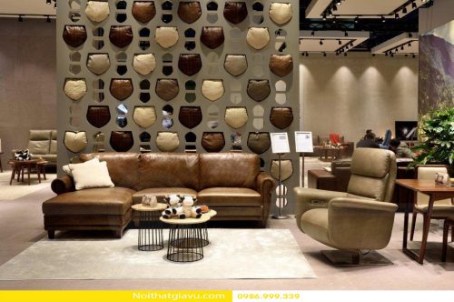 Một số mẫu Sofa da nhập khẩu cao cấp đẹp tiện nghi