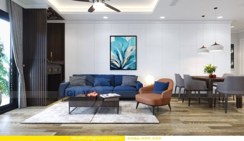 Thi công hoàn thiện nội thất căn hộ Vinhomes Gardenia Mỹ Đình