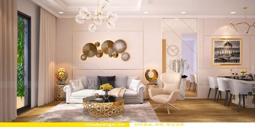 Thi công hoàn thiện nội thất chung cư Vinhomes Gardenia Cầu Diễn