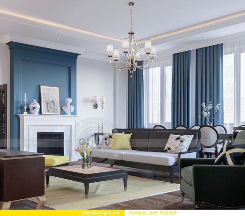 Thi công nội thất căn hộ chung cư Vinhomes Gardenia Cầu Diễn