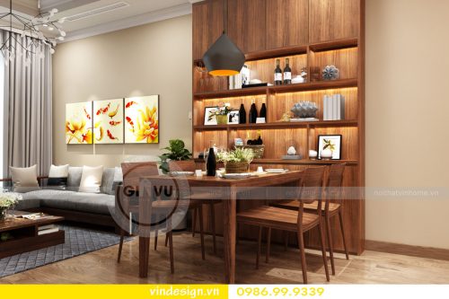 Thi công nội thất căn hộ Vinhomes Gardenia Mỹ Đình