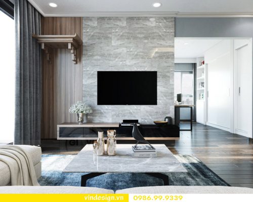 Thi công nội thất chung cư Vinhomes Gardenia Cầu Diễn