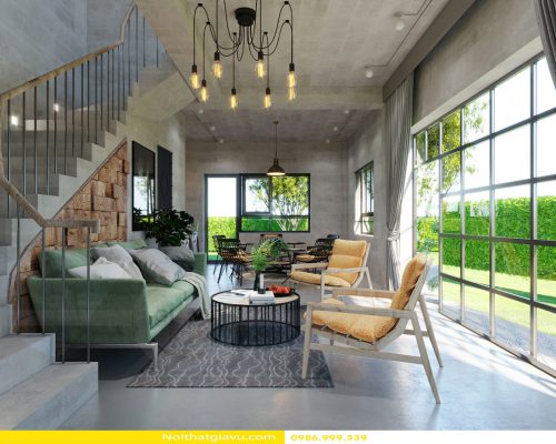 Thiết kế nội thất biệt thự Vinhomes Thăng Long – Call 0986999339
