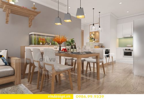 Thiết kế nội thất căn hộ chung cư Vinhomes Gardenia Cầu Diễn Hà Nội