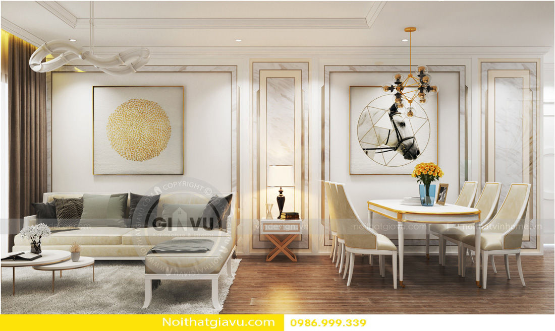 thiết kế nội thất chung cư Vinhomes Gardenia tòa A1 0986999339 02