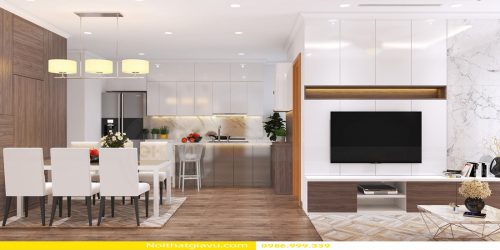 Thiết kế nội thất Vinhomes Gardenia tòa A1 – Call 0986999339