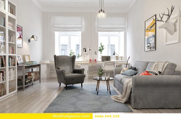 Xu hướng thiết kế nội thất chung cư theo phong cách Scandinavian