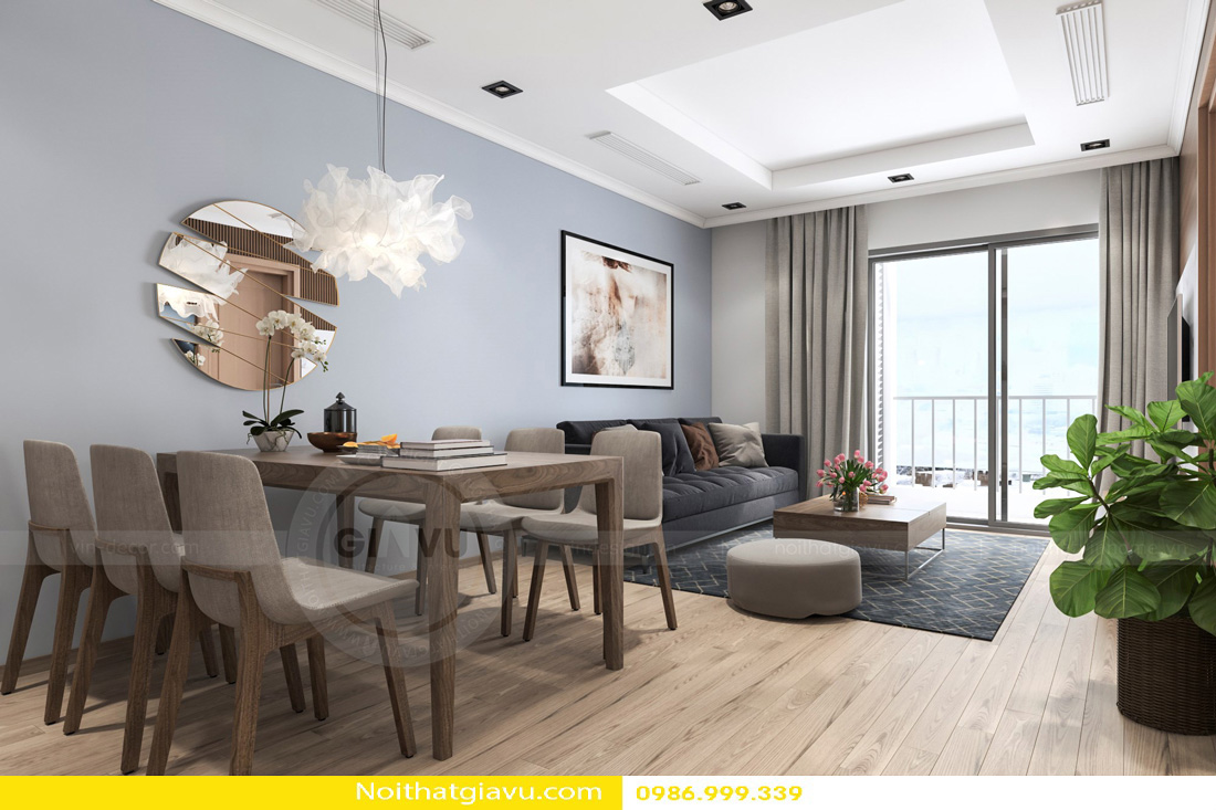 thiết kế nội thất chung cư và phong cách hiện đại 05