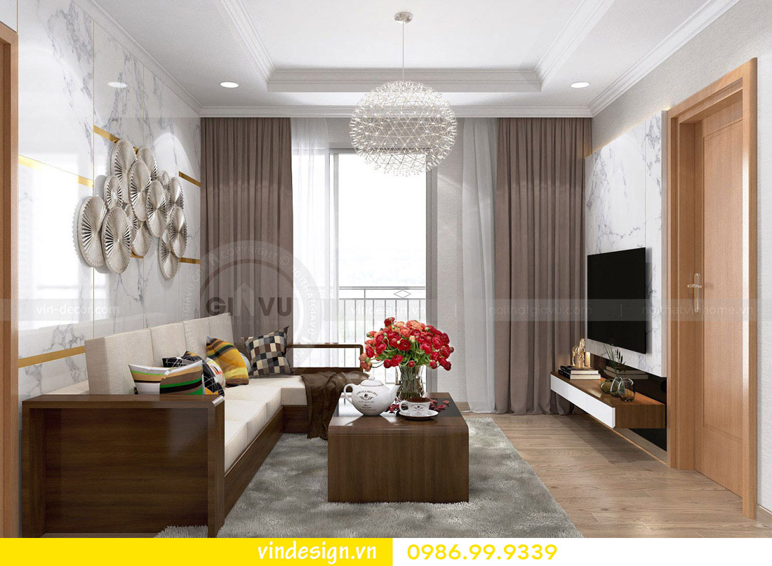 xu hướng thiết kế nội thất chung cư D Capitale theo phong cách hiện đại 03
