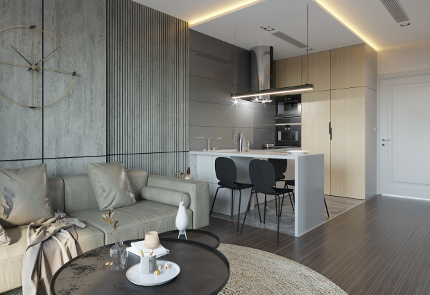 Mẫu thiết kế nội thất căn hộ Smart City tòa S101 căn 11