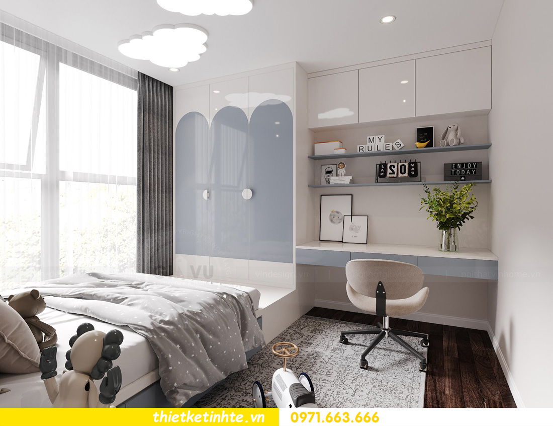 thiết kế nội thất căn hộ Tonkin Vinhomes Smart City 12