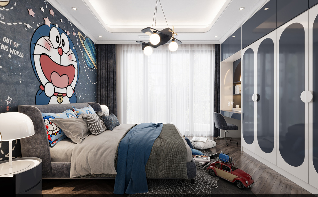 thiết kế hoàn thiện biệt thự liền kề Dương Nội 18