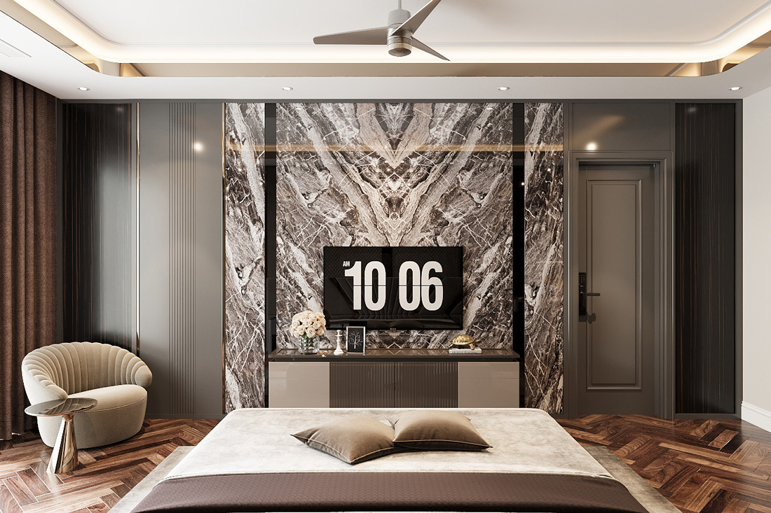 thiết kế thi công biệt thự An Vượng Villa Dương Nội anh Cầu 12