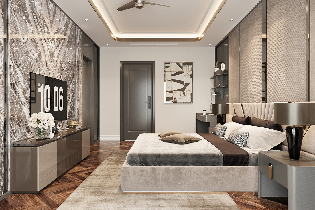 thiết kế thi công biệt thự An Vượng Villa Dương Nội anh Cầu 13