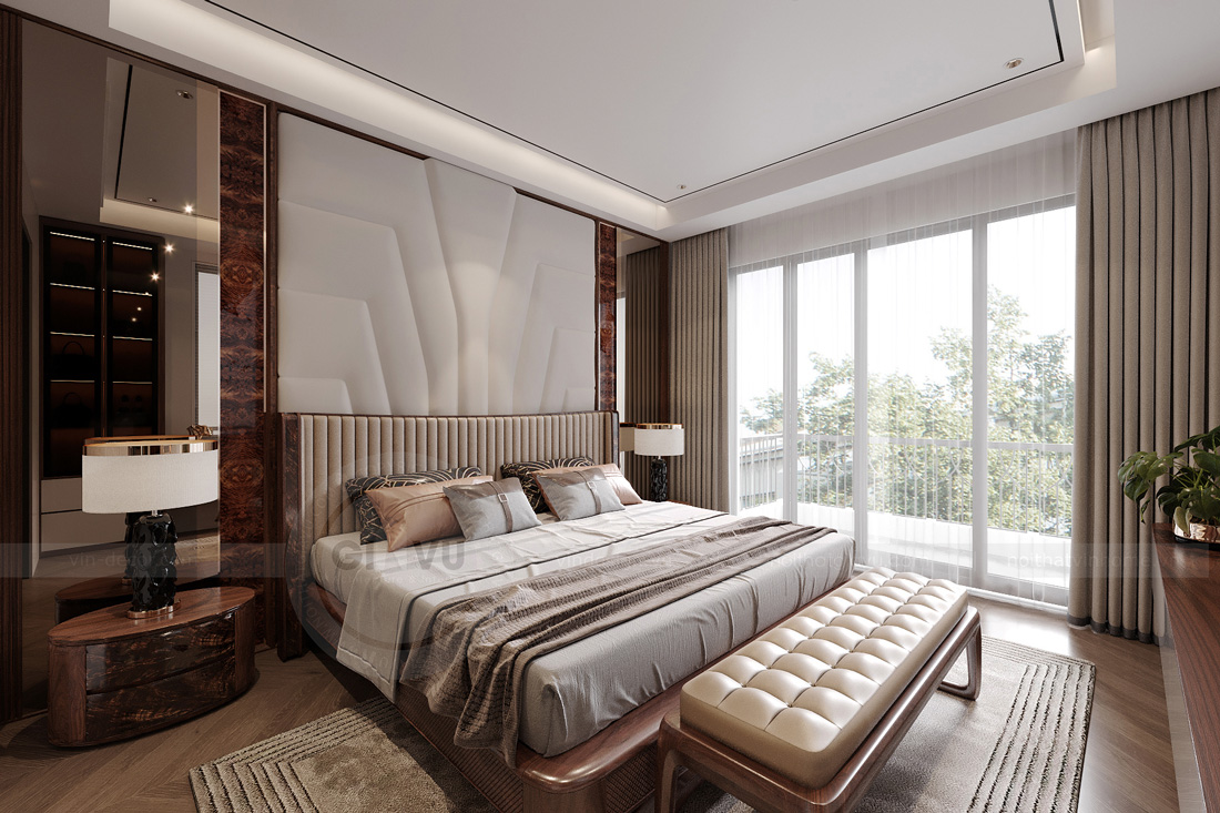thiết kế thi công biệt thự Vinhomes Ocean Park 2 anh Đức 18