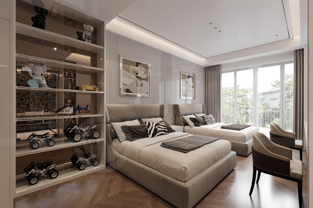 thiết kế thi công biệt thự Vinhomes Ocean Park 2 anh Đức 30