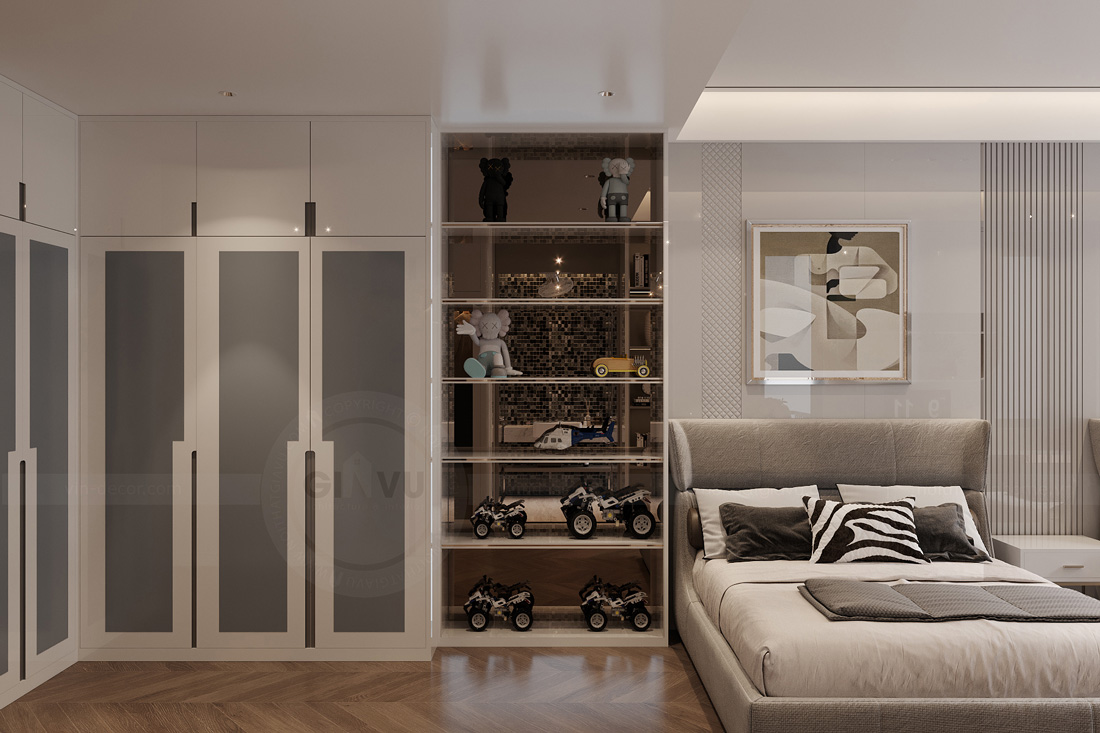 thiết kế thi công biệt thự Vinhomes Ocean Park 2 anh Đức 34