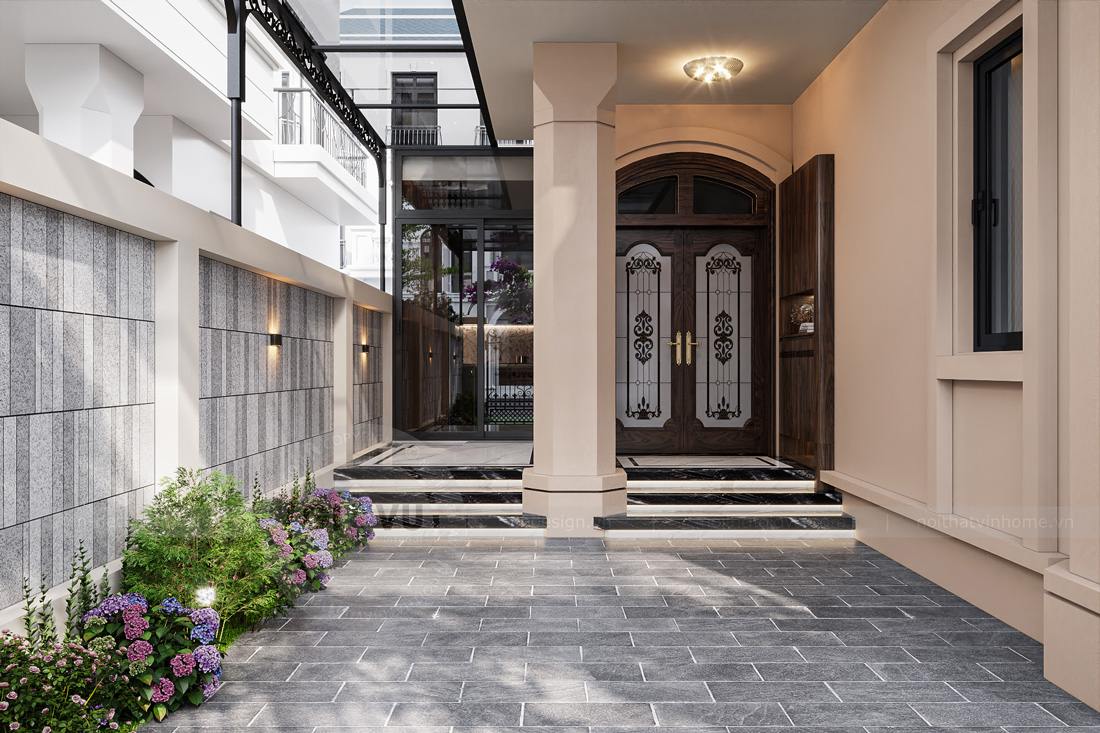 thiết kế thi công biệt thự Vinhomes Ocean Park 2 anh Đức 39