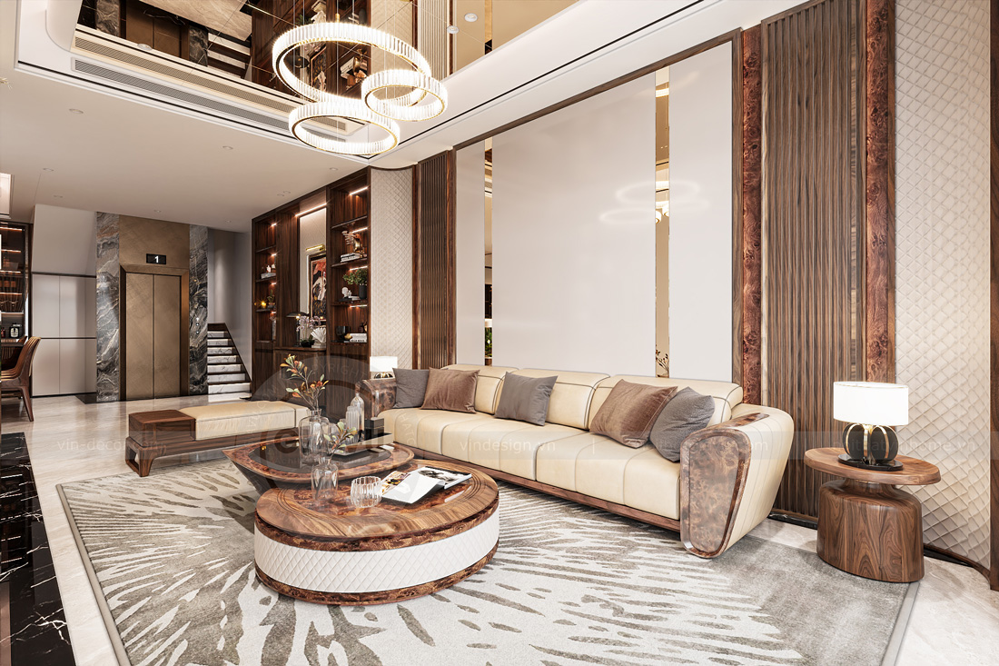 thiết kế thi công biệt thự Vinhomes Ocean Park 2 anh Đức 7