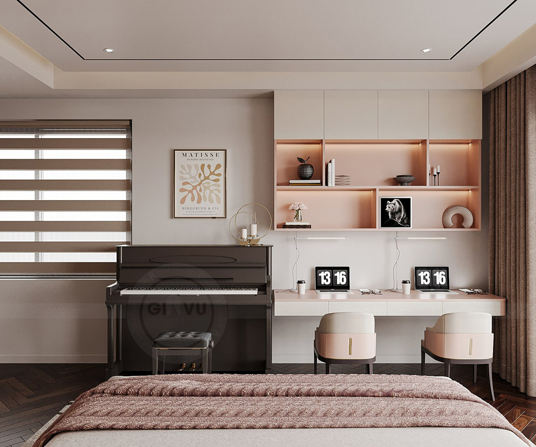 thiết kế biệt thự 3 tầng hiện đại tại Vĩnh Phúc 24