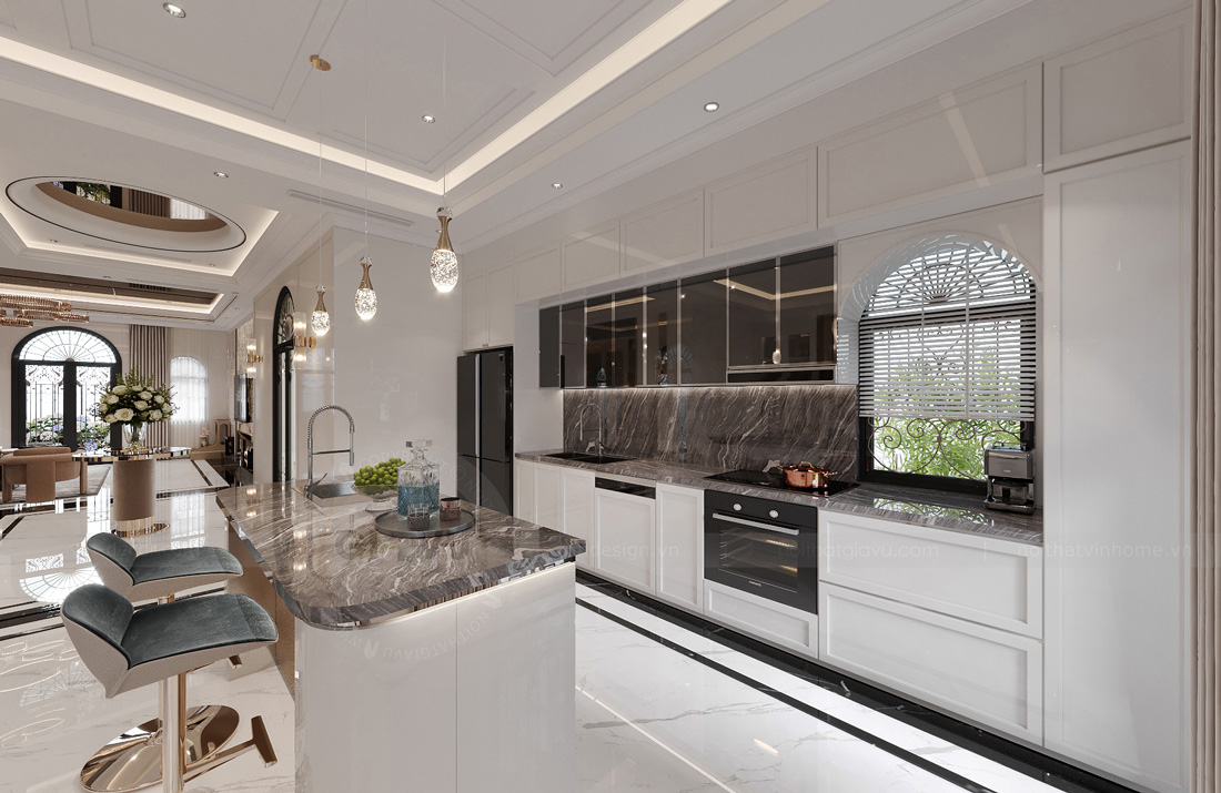 thiết kế nội thất biệt thự Solasta Mansion Dương Nội B 10