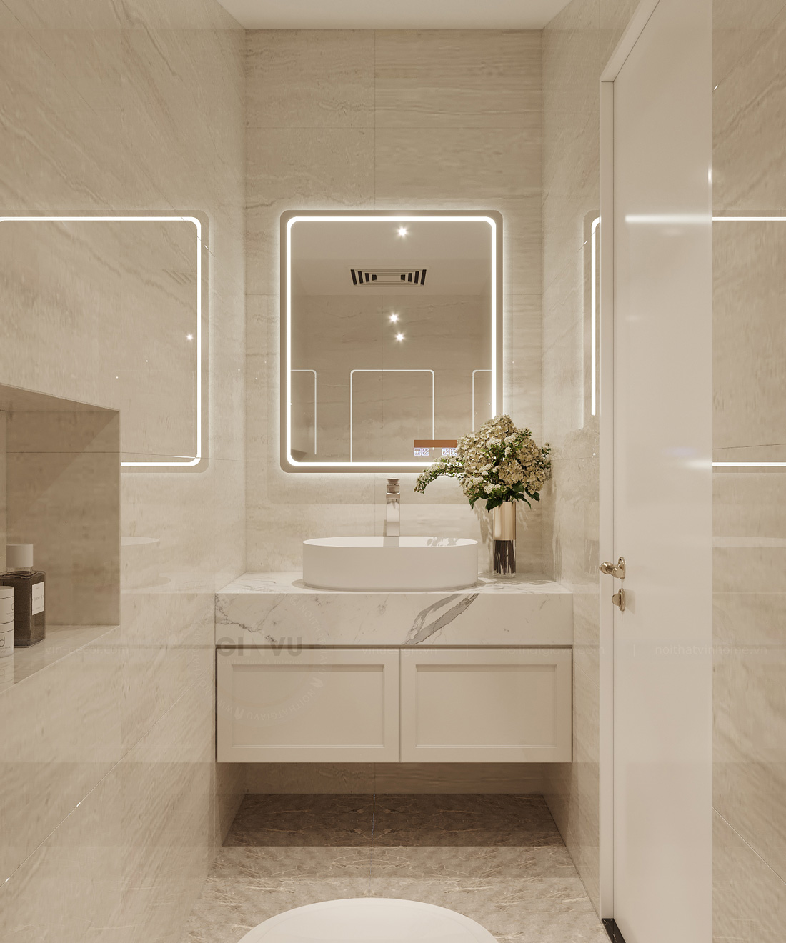 thiết kế nội thất biệt thự Solasta Mansion Dương Nội B 12