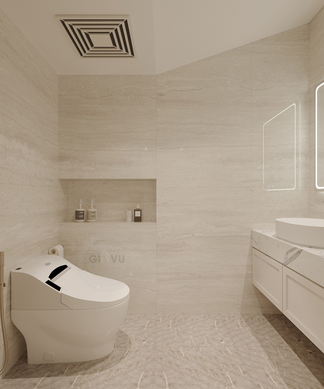 thiết kế nội thất biệt thự Solasta Mansion Dương Nội B 13