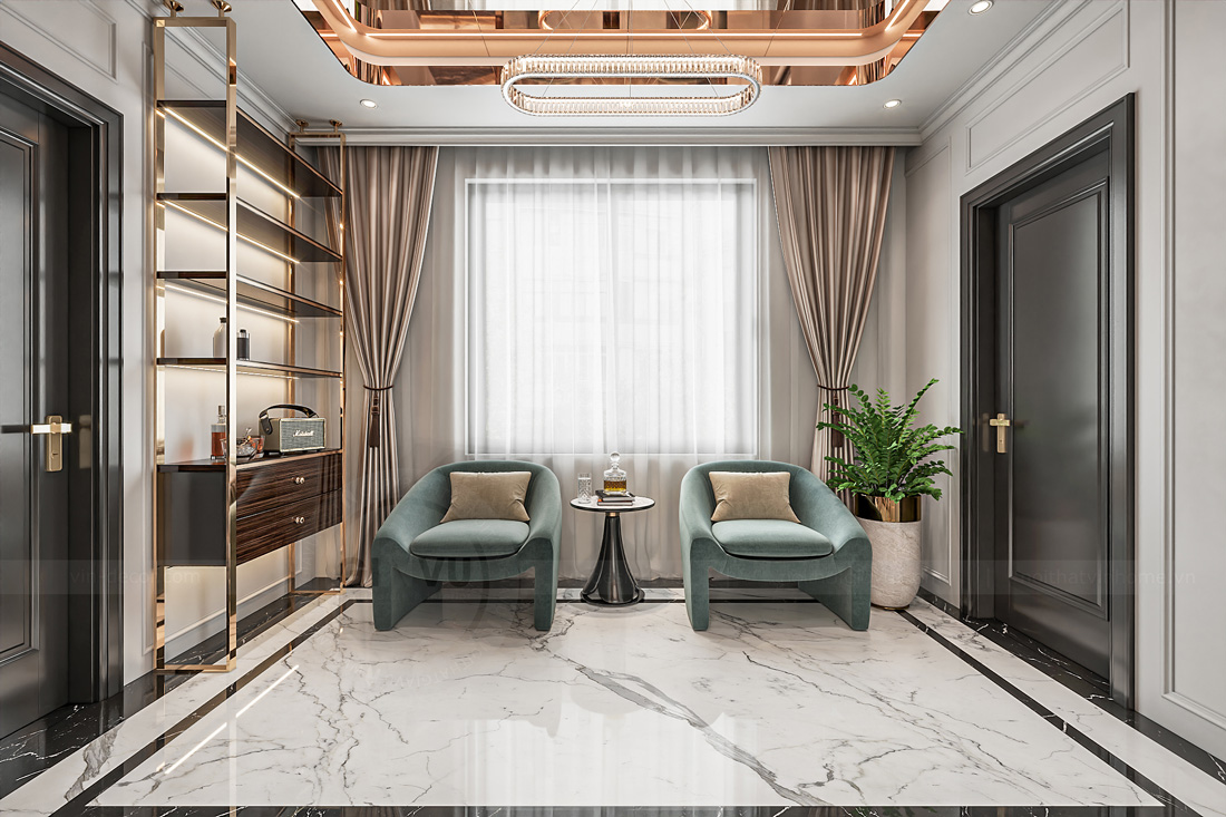 thiết kế nội thất biệt thự Solasta Mansion Dương Nội B 14