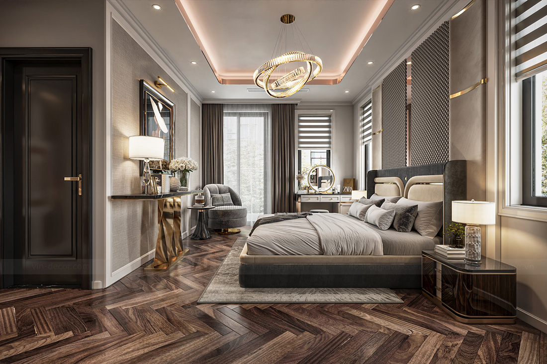 thiết kế nội thất biệt thự Solasta Mansion Dương Nội B 17