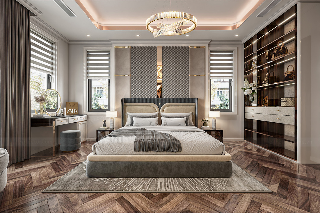 thiết kế nội thất biệt thự Solasta Mansion Dương Nội B 18