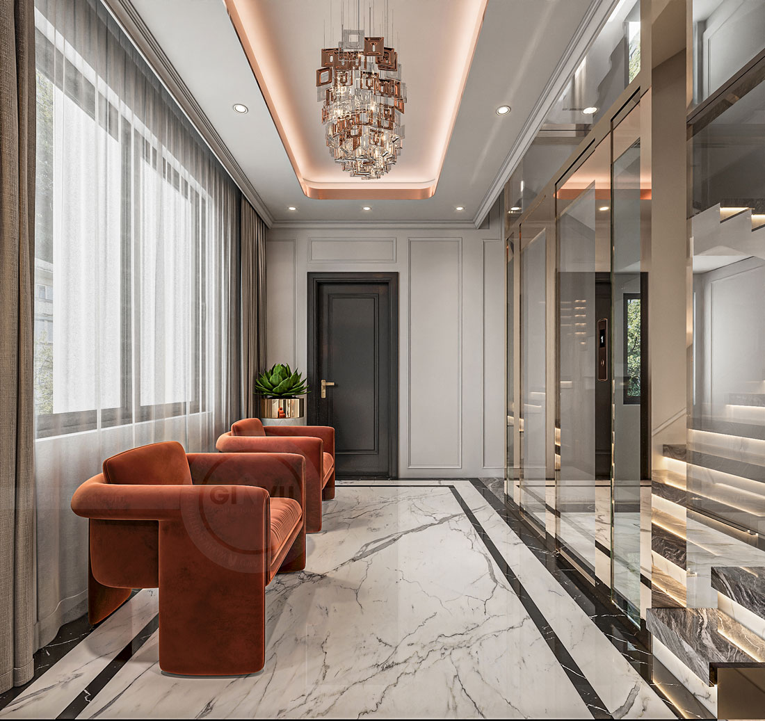 thiết kế nội thất biệt thự Solasta Mansion Dương Nội B 26
