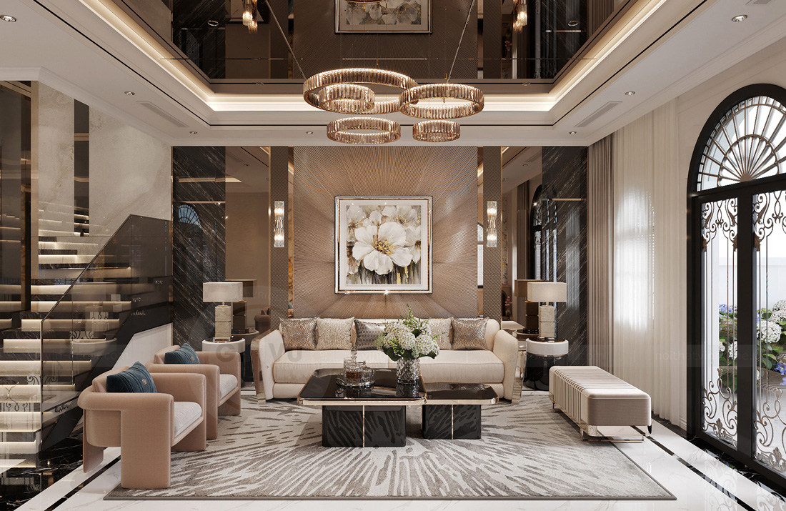 thiết kế nội thất biệt thự Solasta Mansion Dương Nội B 4