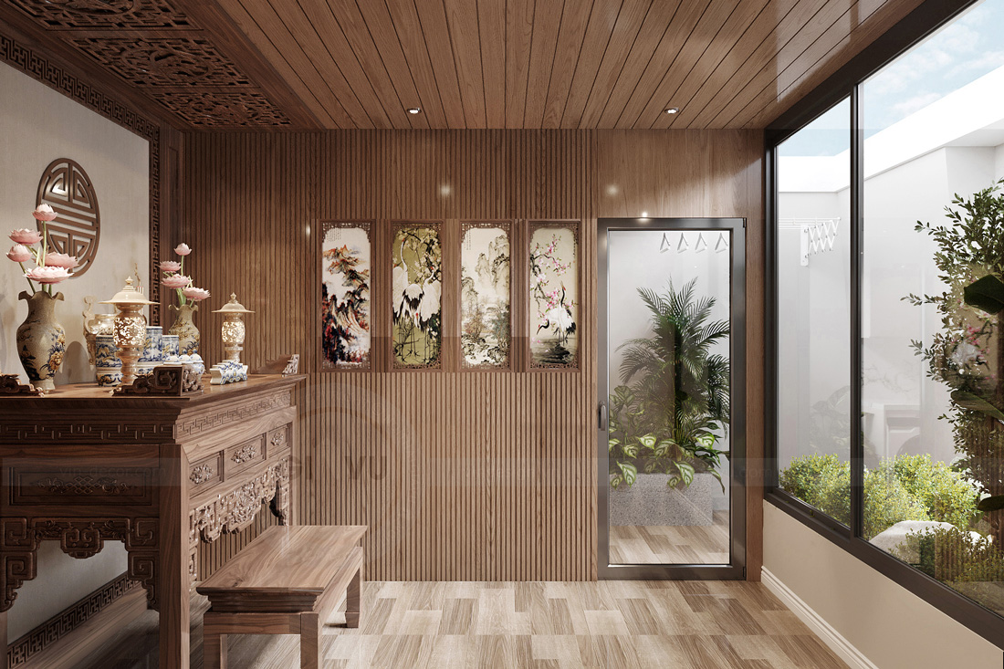 thiết kế nội thất biệt thự Solasta Mansion Dương Nội B 41