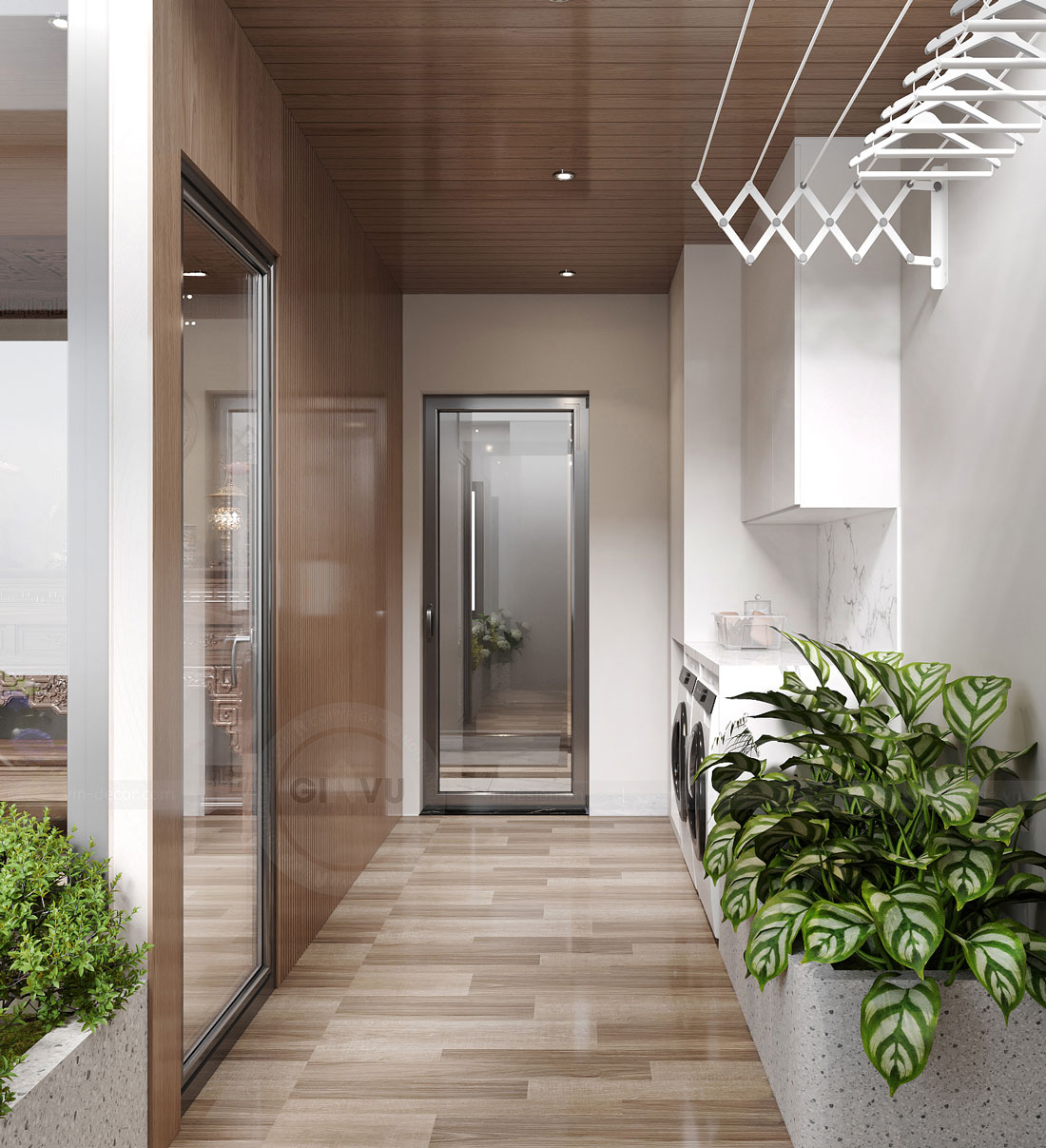 thiết kế nội thất biệt thự Solasta Mansion Dương Nội B 45