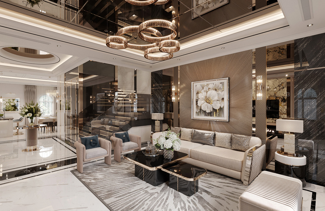 thiết kế nội thất biệt thự Solasta Mansion Dương Nội B 5