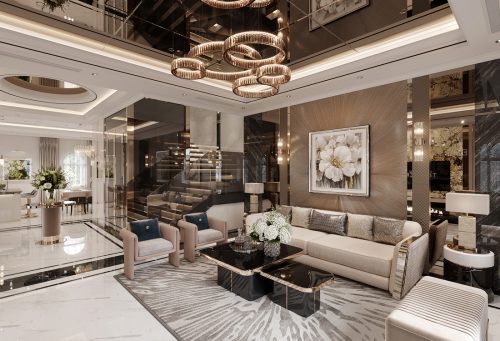 Thiết kế nội thất biệt thự Solasta Mansion Dương Nội B – A Long
