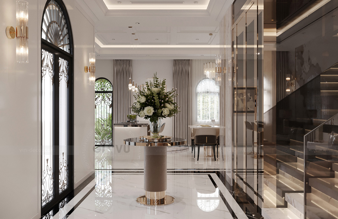 thiết kế nội thất biệt thự Solasta Mansion Dương Nội B 7