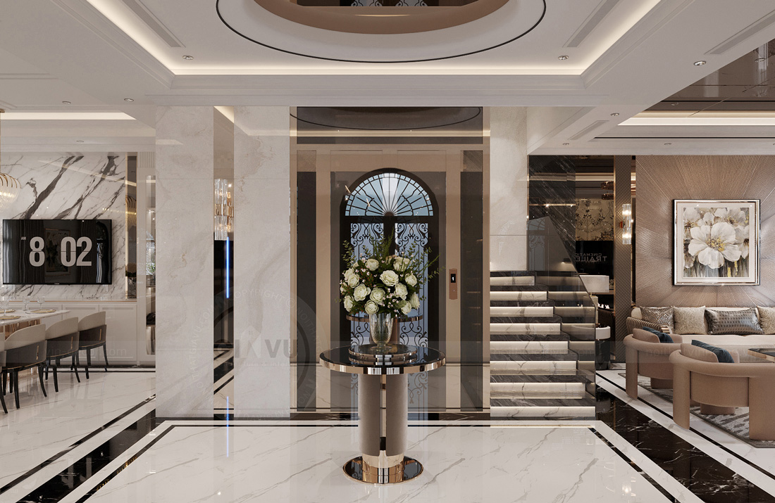 thiết kế nội thất biệt thự Solasta Mansion Dương Nội B 8