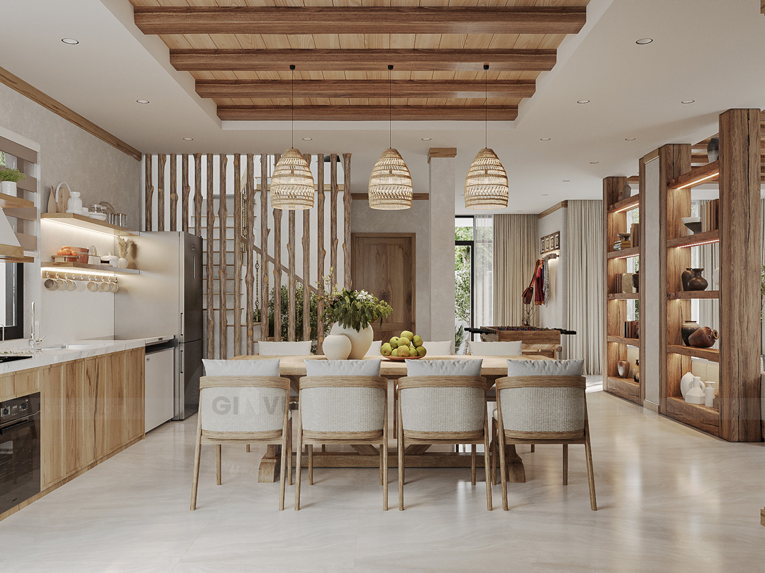 thiết kế nội thất phong cách Địa Trung Hải biệt thự Lagecy Hill 11