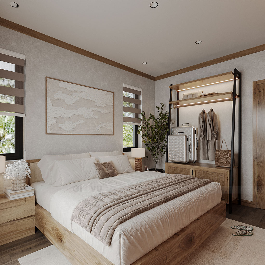 thiết kế nội thất phong cách Địa Trung Hải biệt thự Lagecy Hill 38
