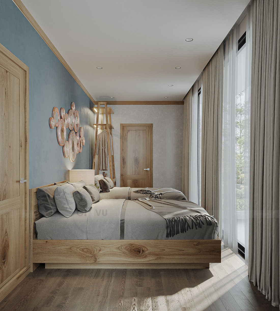 thiết kế nội thất phong cách Địa Trung Hải biệt thự Lagecy Hill 44