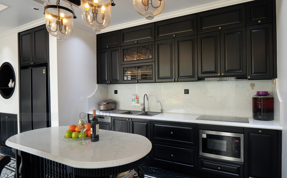 Bàn giao nội thất biệt thự Lagecy Hill Lương Sơn Hòa Bình 350m2 15