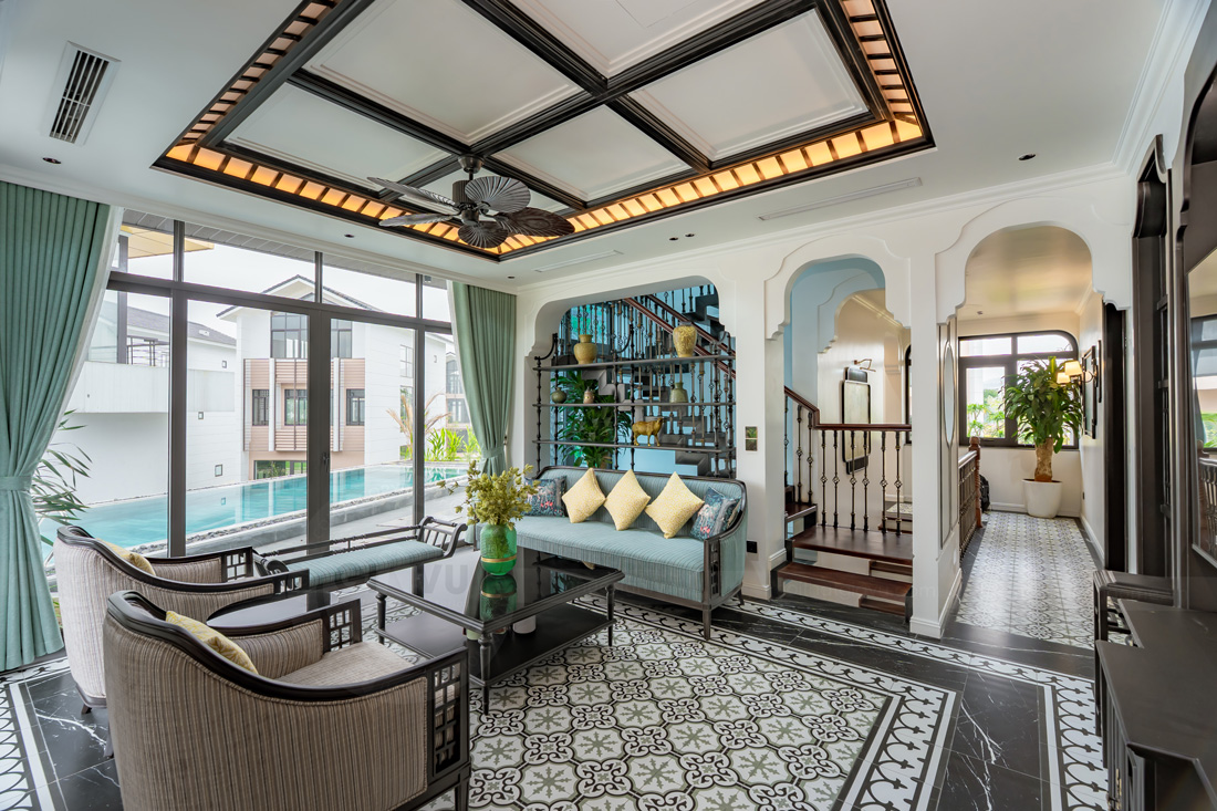 Bàn giao nội thất biệt thự Lagecy Hill Lương Sơn Hòa Bình 350m2 25