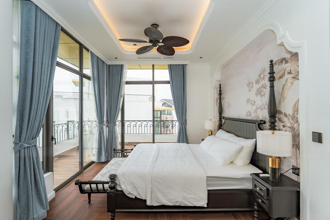 Bàn giao nội thất biệt thự Lagecy Hill Lương Sơn Hòa Bình 350m2 27