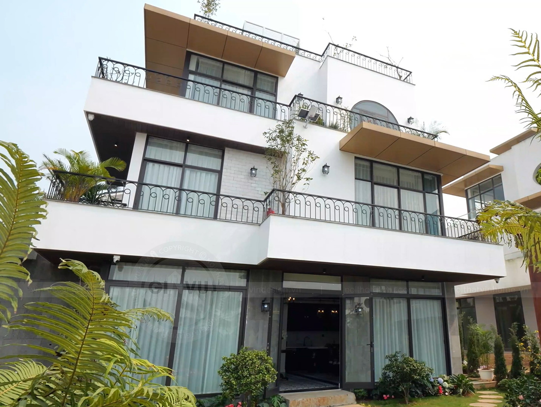 Bàn giao nội thất biệt thự Lagecy Hill Lương Sơn Hòa Bình 350m2 3