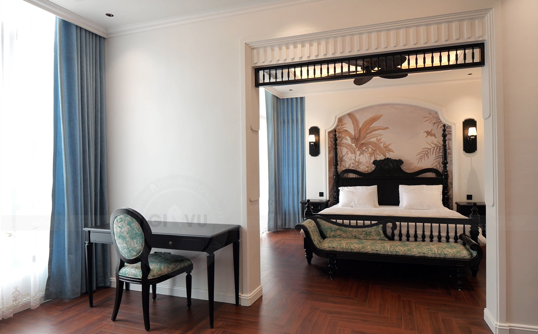 Bàn giao nội thất biệt thự Lagecy Hill Lương Sơn Hòa Bình 350m2 30